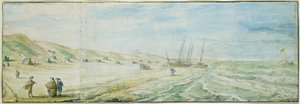La plage de Wijk aan Zee